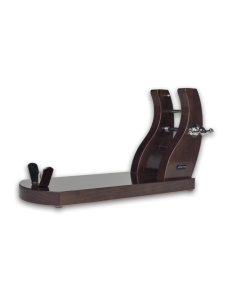 Support à jambon en pin laqué