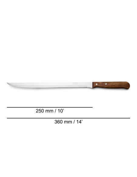 Couteau à jambon 250 mm