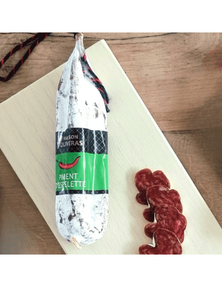 saucisson au piment d'Espelette