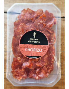 Chiffonnade de chorizo