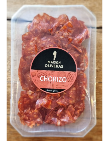 Chiffonnade de chorizo