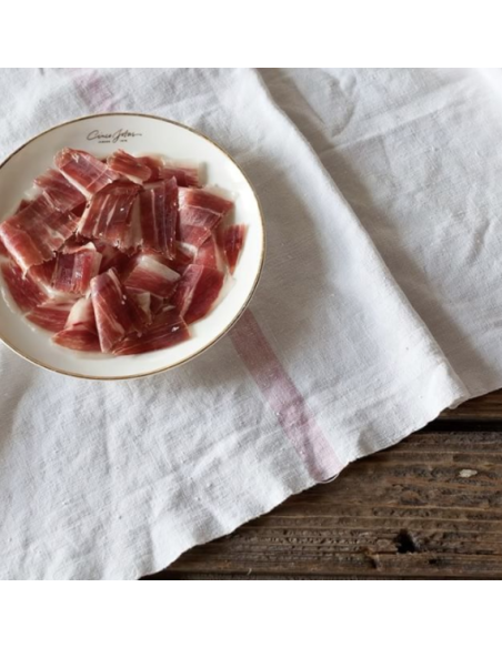 Jambon 100% ibérique bellota Cinco Jotas tranché à la main - 70g
