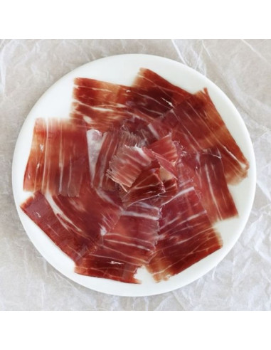 Jambon 100% ibérique bellota Cinco Jotas tranché à la main - 70g