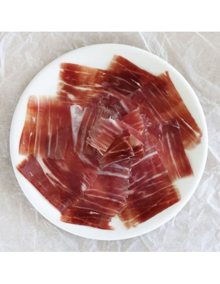 Jambon 100% ibérique bellota Cinco Jotas tranché à la main - 70g
